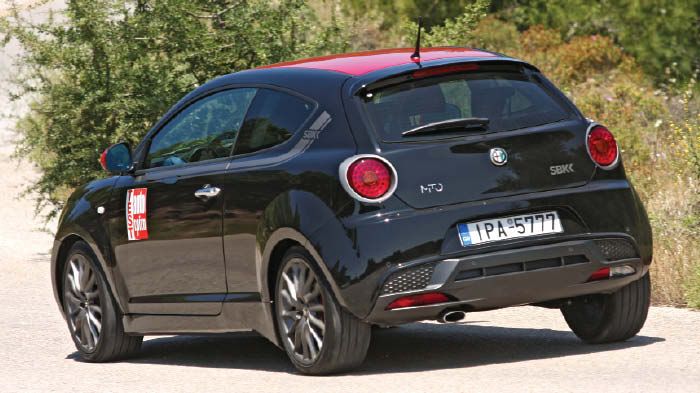 Έντονη είναι η σπορτίφ διάθεση στα δυναμικά χαρακτηριστικά της MiTo, η οποία είναι και το μόνο μικρό μοντέλο με σύστημα διαχείρισης D.N.A.